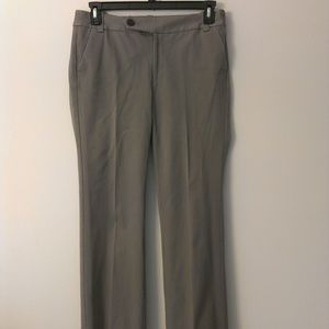 EDDIE BAUER WOMENS DRESS PANTS SHAW FIT 85 TAN EUC